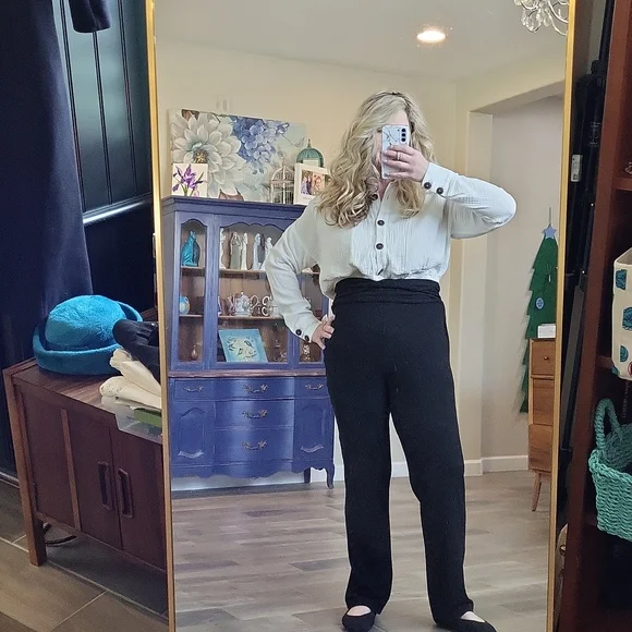 Free People Sun Streaks Tie Front Shirt Top Brown Front Buttons Size Small - Picture 7 of 11